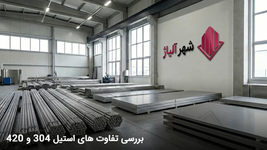 تفاوت استیل 304 و 420