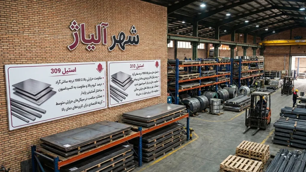 تفاوت استیل 309 و 310