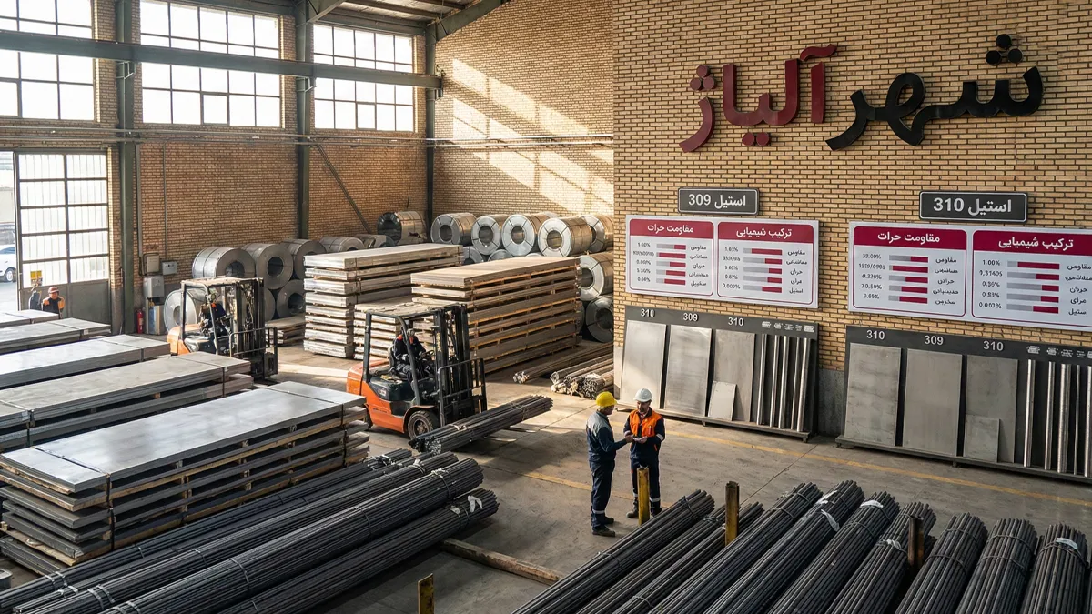 بررسی تفاوت های استیل 309 و 310